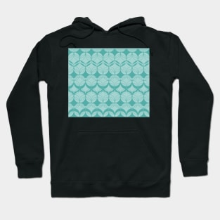 Abstract pattern - green. Hoodie